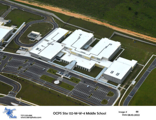 Discovery Middle School entrance