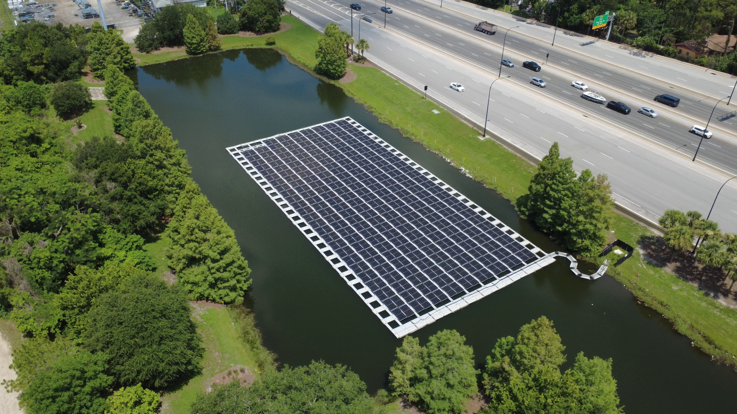 Toll Plaza Solar Arrays